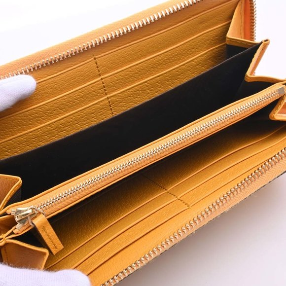 Gucci Cutout Interlocking G GG Supreme Leather Zip Around Wallet Long 701423 ... - Picture 6 of 9